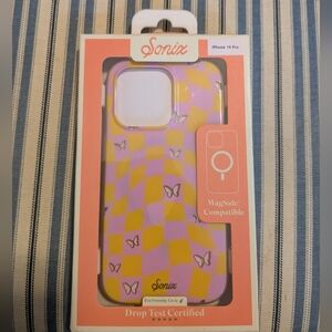 NIP! Sonix Checkmate Butterfly MagSafe® Compatible iPhone 14 Pro Case